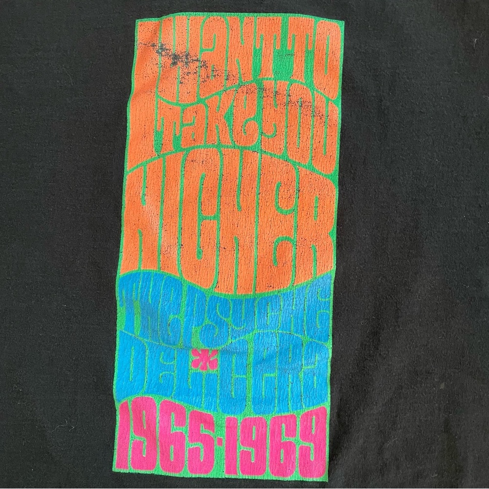 Vintage 90s Rock and Roll Hall of Fame Faded Black Graphic T-Shirt - Picture 4 of 6
